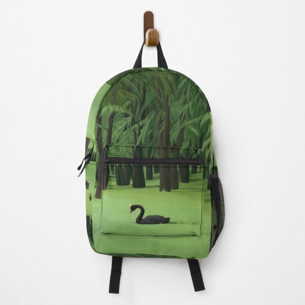 Item preview, Black Swan In Green Lake And Forest designed and sold by zmp-art.
