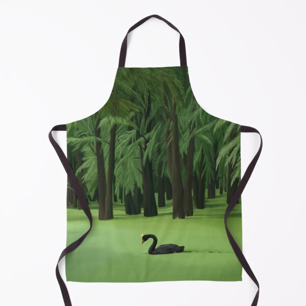 Item preview, Black Swan In Green Lake And Forest designed and sold by zmp-art.