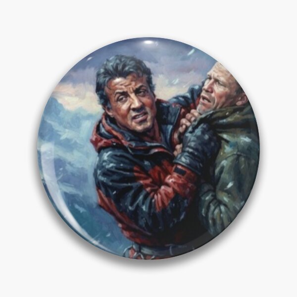 Item preview, Cliffhanger Retro Survival Action Thriller Adventure Tribute Art Poster designed and sold by Art's Diner.