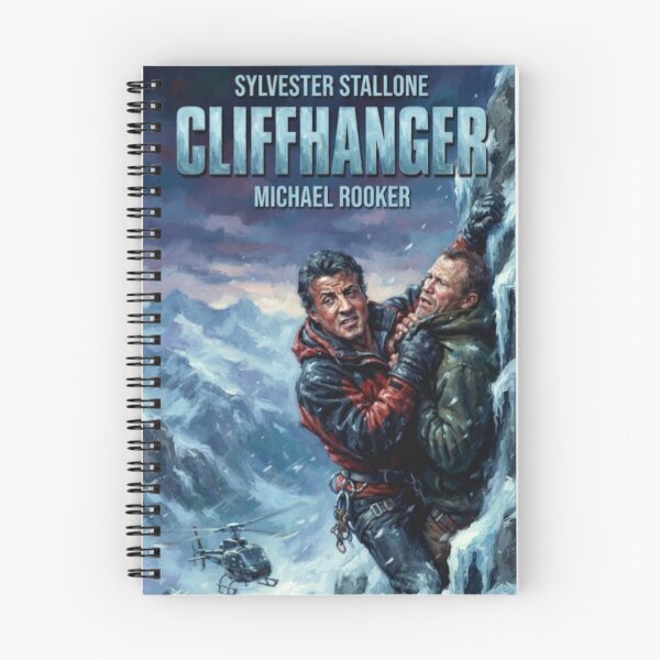 Item preview, Cliffhanger Retro Survival Action Thriller Adventure Tribute Art Poster designed and sold by Art's Diner.