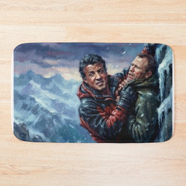 Item preview, Cliffhanger Retro Survival Action Thriller Adventure Tribute Art Poster designed and sold by Art's Diner.