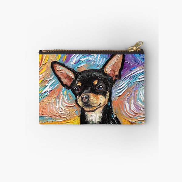 Item preview, Black and Tan Short Hair Chihuahua Night designed and sold by AjaTrier.