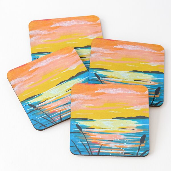 Item preview, Sunset on the Sea designed and sold by AvalonUnmuzzled.