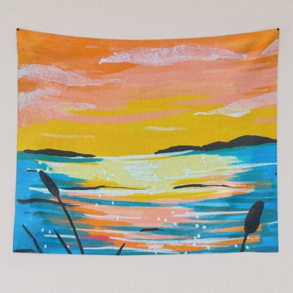 Item preview, Sunset on the Sea designed and sold by AvalonUnmuzzled.