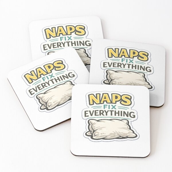 Item preview, Naps Fix Everything Funny Sleep Lover designed and sold by EastEndTownie.