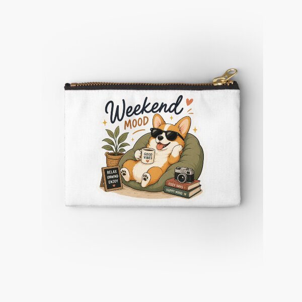 Item preview, Corgi Weekend Vibes designed and sold by NeoSakura.
