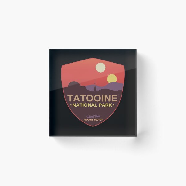 Item preview, Tatooine National Park designed and sold by FrontierCosmic.
