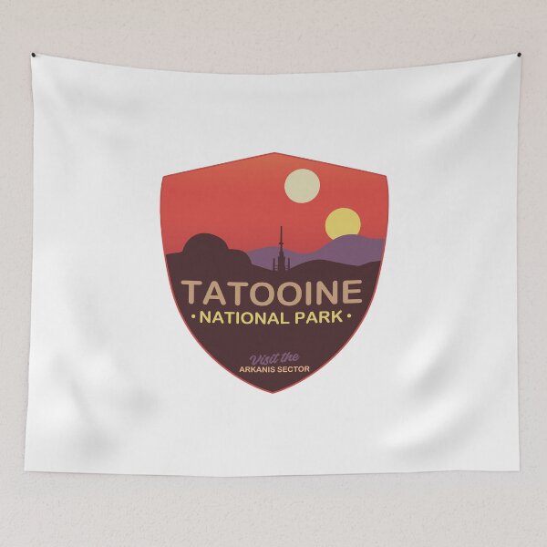Item preview, Tatooine National Park designed and sold by FrontierCosmic.