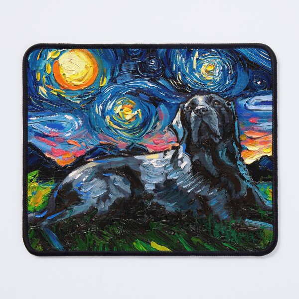 Item preview, Black Labrador Night 3 designed and sold by AjaTrier.