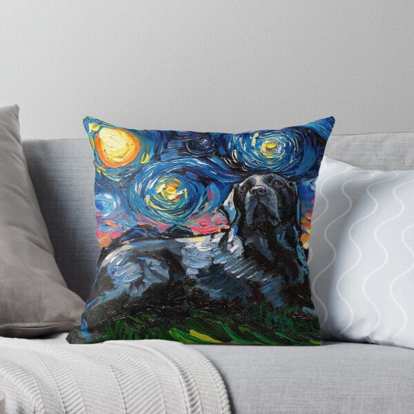 Item preview, Black Labrador Night 3 designed and sold by AjaTrier.