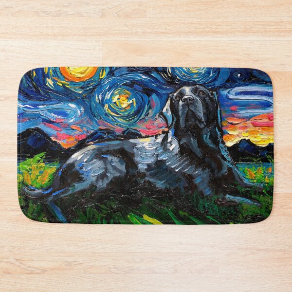 Item preview, Black Labrador Night 3 designed and sold by AjaTrier.