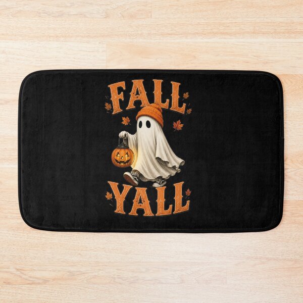 Item preview, Fall Y’all Cute Ghost – Cozy Autumn Halloween Pumpkin Lantern Vintage T-Shirt designed and sold by HectorStore11.