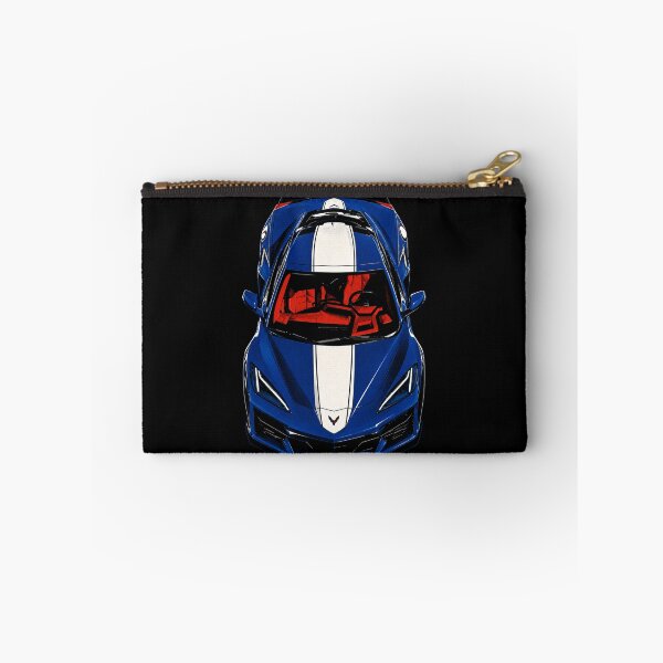 Item preview, 2026 Corvette Grand Sport – Blue C8 Top View Sports Car Art designed and sold by Stinky Lincy's Apparel Company.