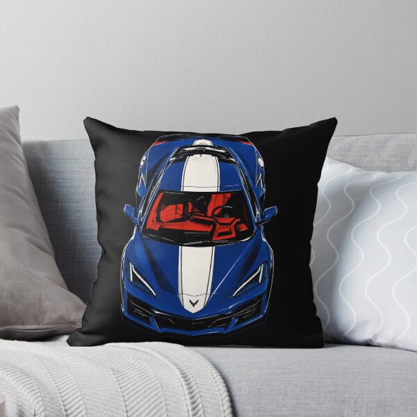 Item preview, 2026 Corvette Grand Sport – Blue C8 Top View Sports Car Art designed and sold by Stinky Lincy's Apparel Company.