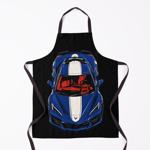 Item preview, 2026 Corvette Grand Sport – Blue C8 Top View Sports Car Art designed and sold by Stinky Lincy's Apparel Company.