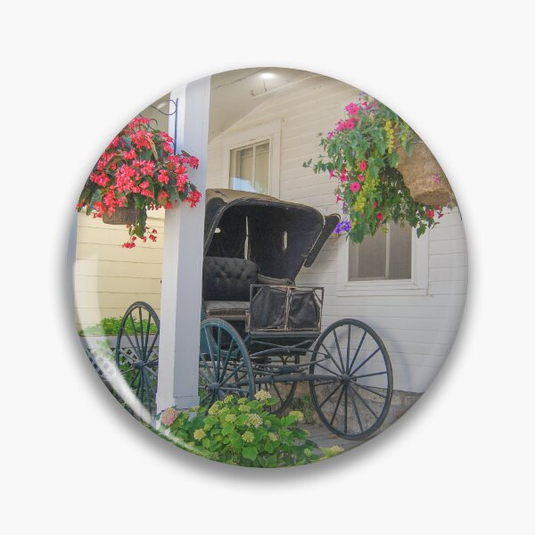Item preview, Carruaje antiguo en el porche de la isla Mackinac. designed and sold by Catherine Sherman.