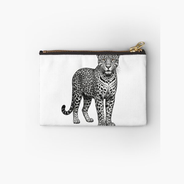 Item preview, Leopard - Realistic Minimalistic Black and White designed and sold by Minimalisticaly.