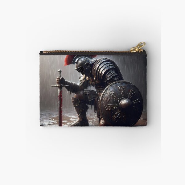 Item preview, Epic Spartan Warrior Rain Art designed and sold by GalleryBrisArt.