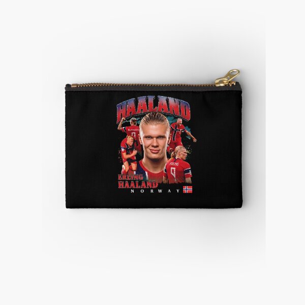 Aperçu de l'œuvre Haaland Norvège Football Graphique Vintage Sportif créée et vendue par DarylPope.
