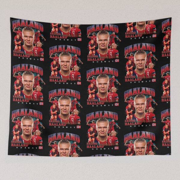 Item preview, Haaland Norway Football Graphic Vintage Sports Fan designed and sold by DarylPope.