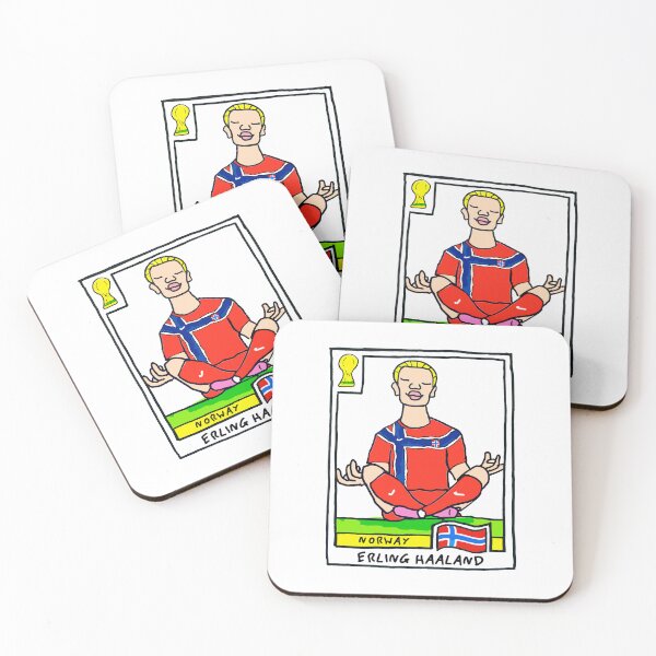 Item preview, Erling Haaland Meditation Zen Norway Football designed and sold by DarylPope.