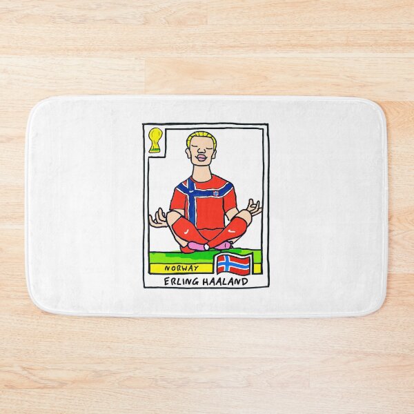 Item preview, Erling Haaland Meditation Zen Norway Football designed and sold by DarylPope.