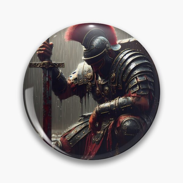 Item preview, Epic Spartan Warrior Rain Art designed and sold by GalleryBrisArt.