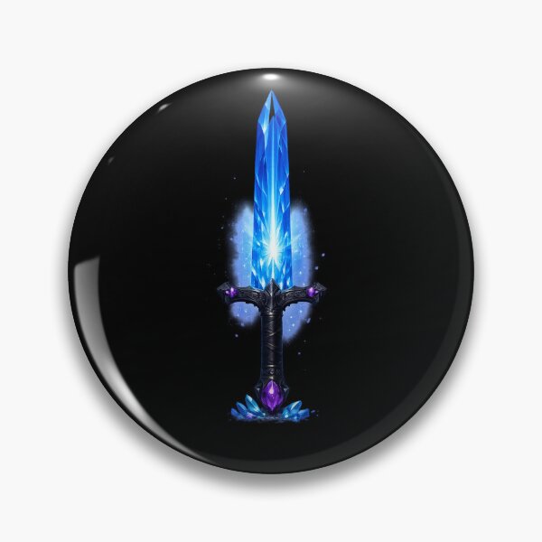 Item preview, Frostborne Blade Crystal Fantasy Sword Art Design designed and sold by ArtoryWorks.