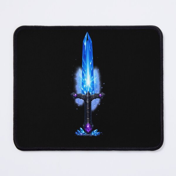 Item preview, Frostborne Blade Crystal Fantasy Sword Art Design designed and sold by ArtoryWorks.