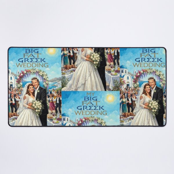 Item preview, My Big Fat Greek Wedding Retro Romance Comedy Drama Tribute Art Poster designed and sold by Art's Diner.