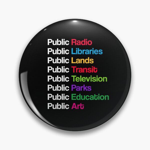 Item preview, Public Radio Libraries Lands Transit Television Parks designed and sold by Cravens-Museum.