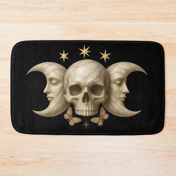 Item preview, Marble Moon Skull  designed and sold by Tao's Inspired Hands.