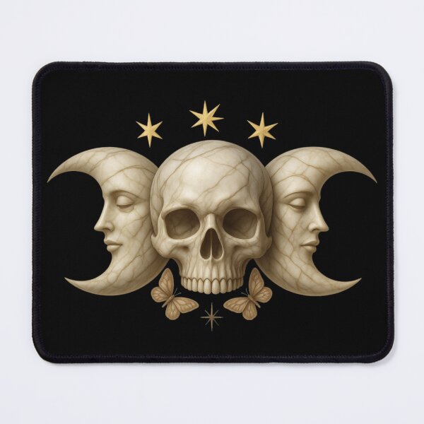 Item preview, Marble Moon Skull  designed and sold by Tao's Inspired Hands.