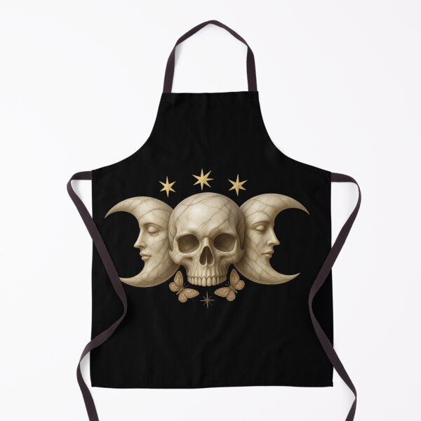 Item preview, Marble Moon Skull  designed and sold by Tao's Inspired Hands.