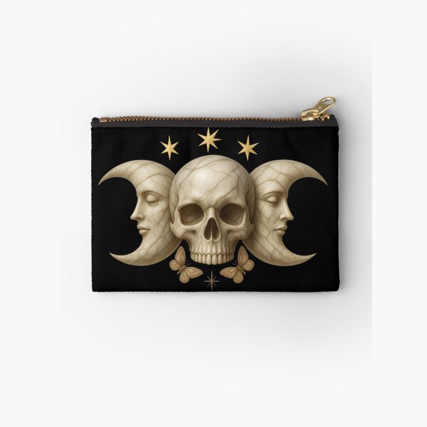 Item preview, Marble Moon Skull  designed and sold by Tao's Inspired Hands.