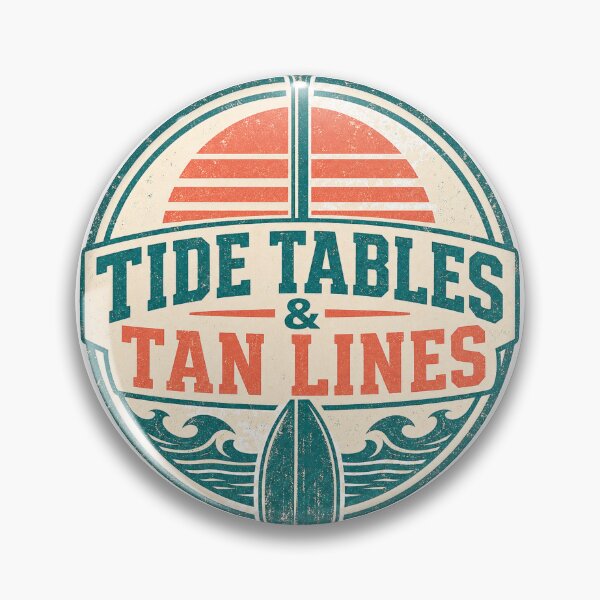 Item preview, Tide Tables And Tan Lines designed and sold by aihrgdesign.