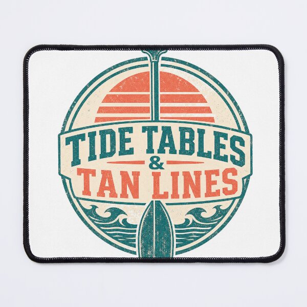 Item preview, Tide Tables And Tan Lines designed and sold by aihrgdesign.