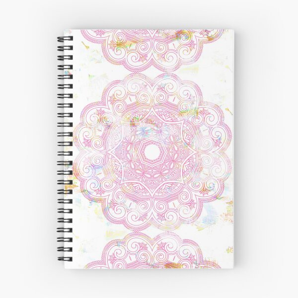 Item preview, pink pastel mandala ornament design  designed and sold by Szilvidsgn.