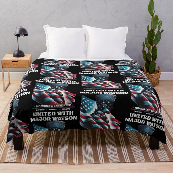 Item preview, United With Watson Honoring Sacrifice Impeach Convict Remove Patriotic designed and sold by DarylPope.