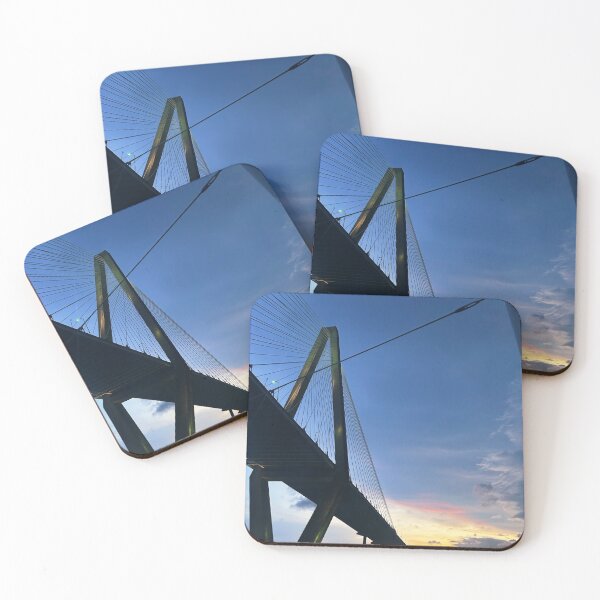 Item preview, Ravenel Bridge at Sunset designed and sold by jfilaski.