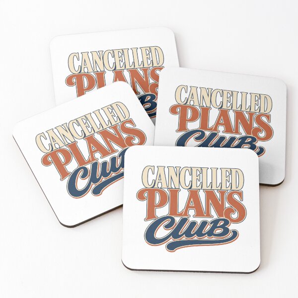 Aperçu de l'œuvre Cancelled Plans Club Introvert Humor créée et vendue par aihrgdesign.