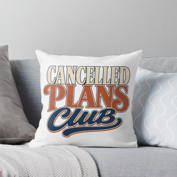 Item preview, Cancelled Plans Club Introvert Humor designed and sold by aihrgdesign.