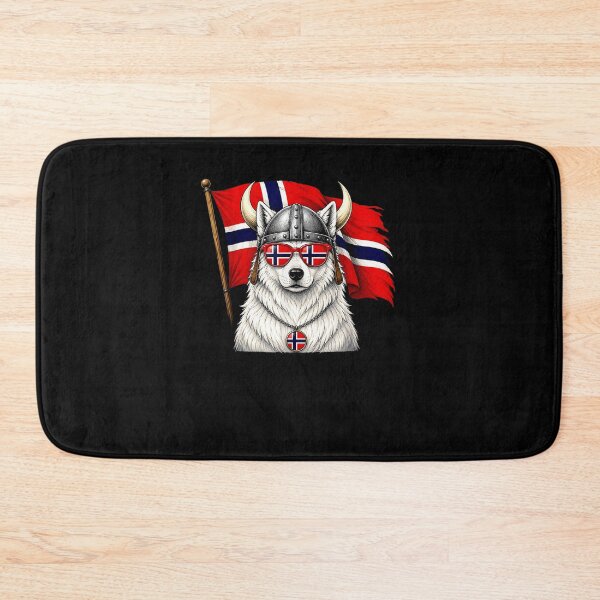 Item preview, Funny Viking Wolf Norway Flag Graphic Design designed and sold by DarylPope.