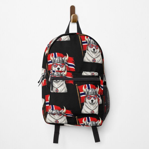 Item preview, Funny Viking Wolf Norway Flag Graphic Design designed and sold by DarylPope.