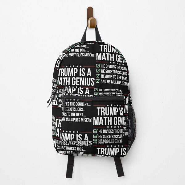 Item preview, Trump Is A Math Genius Funny Anti Trump Political Satire Checklist designed and sold by DarylPope.