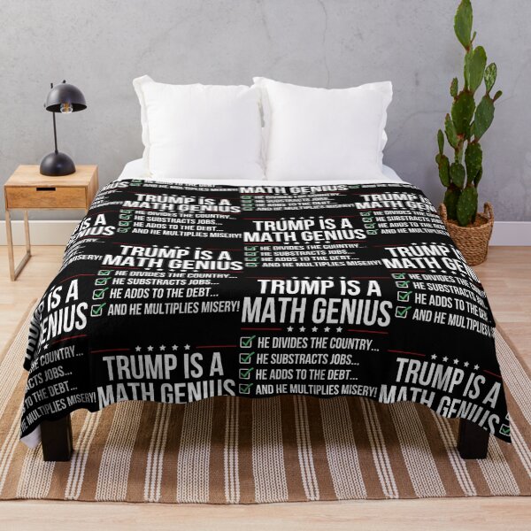 Item preview, Trump Is A Math Genius Funny Anti Trump Political Satire Checklist designed and sold by DarylPope.