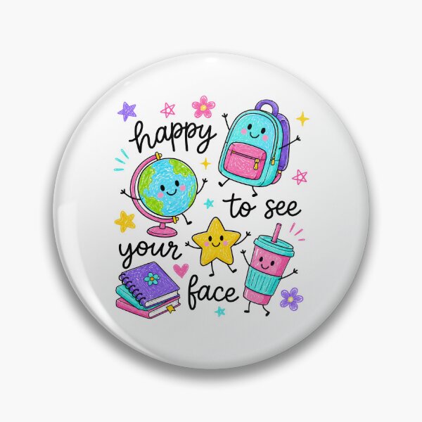 Item preview, Happy To See Your Face designed and sold by Poopielandia.