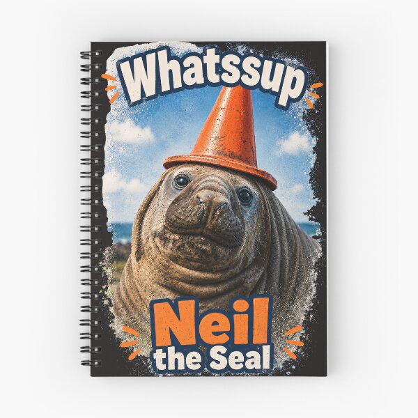 Artikelvorschau, Neil the Seal - Whatsup! entworfen und verkauft von ShaneWalkerArt.