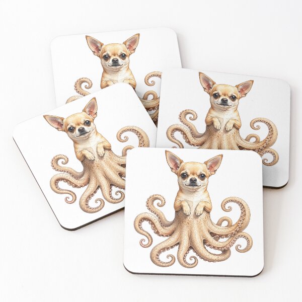 Item preview, Chihuahua Octopus mashup  designed and sold by bloomrocketz.