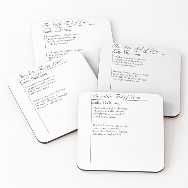 Item preview, I Had No Time to Hate — Emily Dickinson Poetry Art designed and sold by The Prose Atelier.